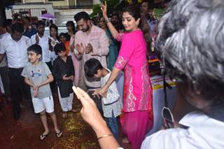 Shilpa Shetty snapped at Ganesh Visarjan!