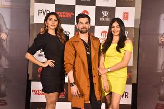 Neil Nitin Mukesh and Adah Sharma at the trailer launch of Bypass Road!