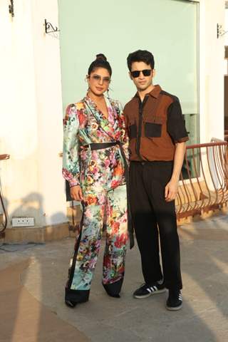 Priyanka Chopra and Rohit Saraf at the promotions of the The Sky is Pink!