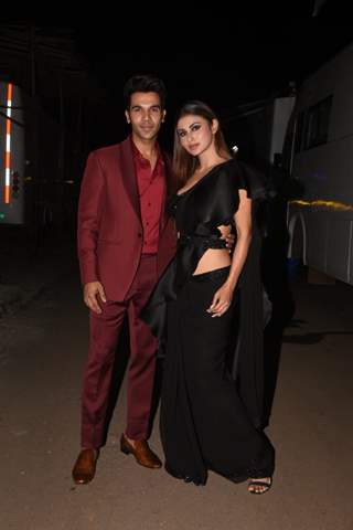 Rajkummar Rao and Mouni Roy spotted promoting their upcoming movie Made In China
