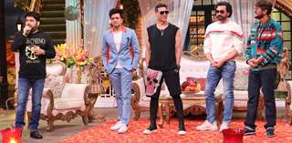 The cast of Housefull 4 on the sets of The Kapil Sharma Show