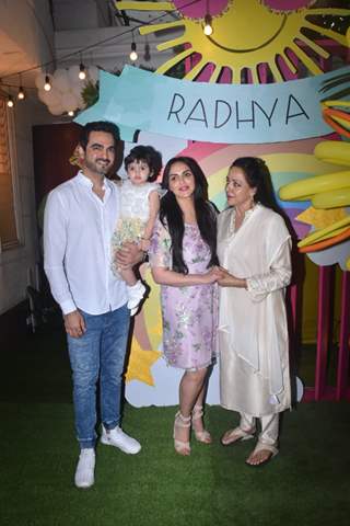 Esha Deol and Bharat Takhtani host Birthday bash for daughter Radhya Takhtani!