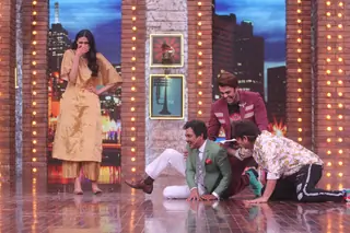 Nawazuddin Siddiqui and Athiya Shetty on the sets of Movie Masti with Maniesh Paul Thumbnail