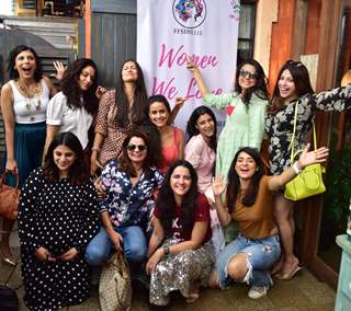 Celebrities attend Women's Festival at the Homemade Cafe & Bar