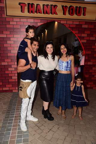 Celebs grace Sachiin Joshi and Urvashi Sharma's son Sivansh's birthday with their kids