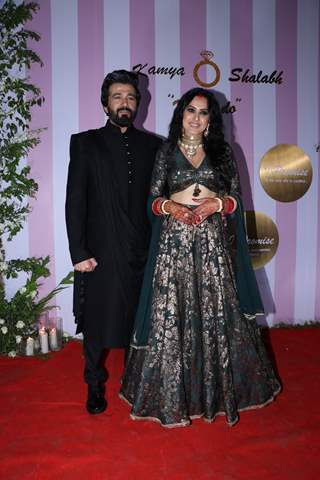 Celebrities at Kamya Panjabi-Shalabh Dang Wedding Reception!