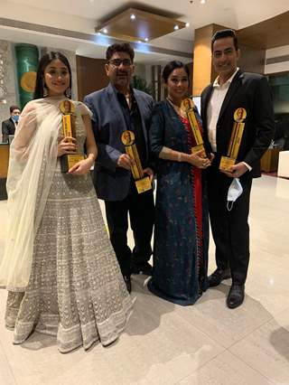 Celebrities at Dadasaheb Phalke awards