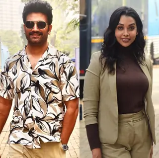 Sharad Kelkar and Anupriya Goenka snapped at Wadala Thumbnail