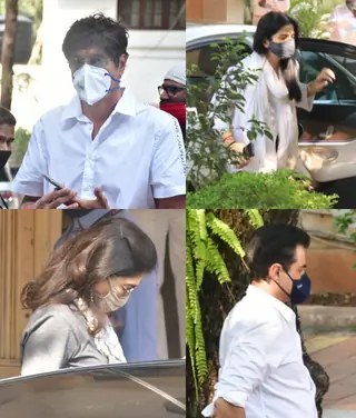 Celebrities arrive for Rajiv Kapoor's funeral! Thumbnail