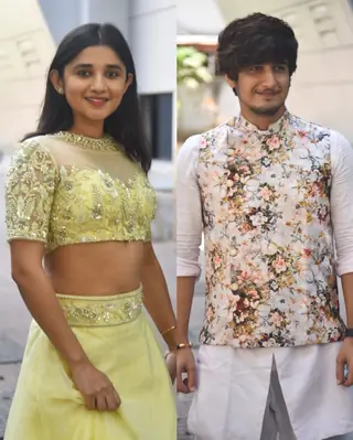 Kanika Mann and Bhavin Bhanushali snapped at a shoot in Andheri! Thumbnail