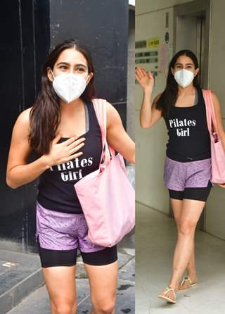 Sara Ali Khan snapped at Ronnie Screwvala's office