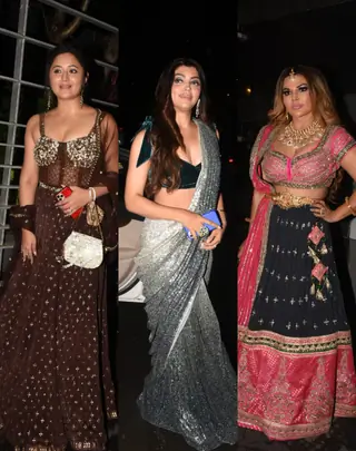 Television celebs at Rahul Vaidya and Disha Parmar Sangeet Ceremony Thumbnail