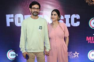Vikrant Massey and others celebs snapped at the premiere of film Forensic