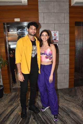 Siddhant Chaturvedi, Ananya Panday, Zoya Akhtar and others celebs attends the wrap up party of the film Kho Gaye Hum Kahan in Bandra