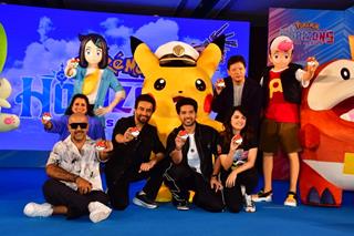 Celebrities attend Pokemon new series launch