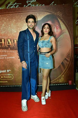 Parth Samthaan, Khushalii Kumar, Aditya Roy Kapur, Raveena Tandon and others grace the premiere of Ghudchadi thumbnail