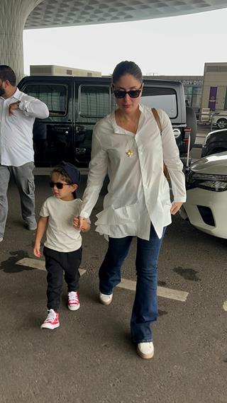 Saif Ali Khan, Kareena Kapoor and other celebs snapped at the airport thumbnail