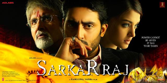 Amitabh Bachchan , Abhishek Bachchan and Aishwarya Rai in Sarkar Raj