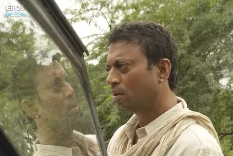 Irfaan Khan looking shocked