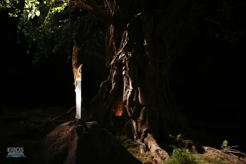 A scene from  Drona movie