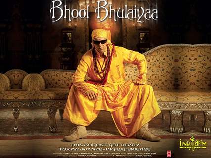 Poster of Bhool Bhulaiyaa with Akshay kumar