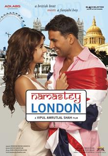 Poster of Namastey London movie