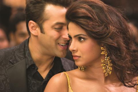 Salman Khan and Priyanka Chopra love scene