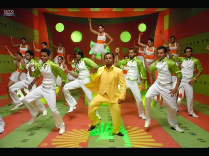 Rajpal Yadav doing a stage perfomance