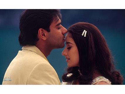 Romantic scene of Ajay and Manisha