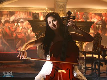 Katrina looking amazing with cello instrument