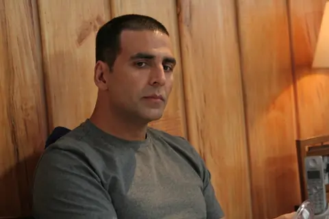 Akshay Kumar looking serious