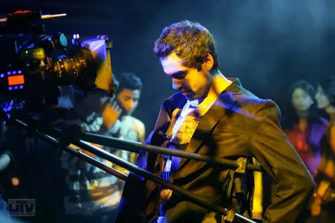 Abhay Deol facing a camera