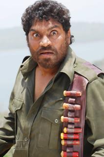 Johny Lever looking very angry