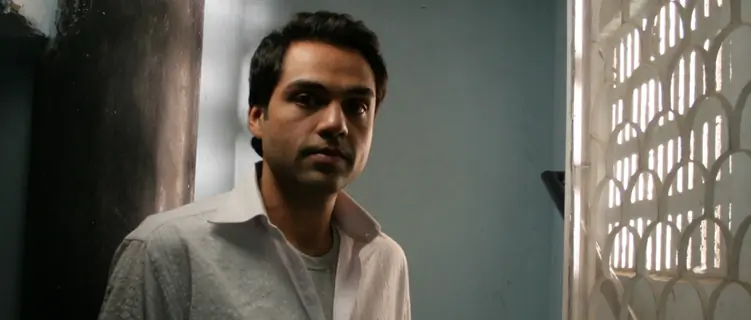Abhay Deol looking tensed