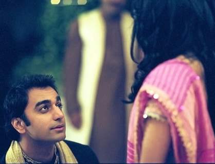 Anubhav Anand proposing Nandana Sen