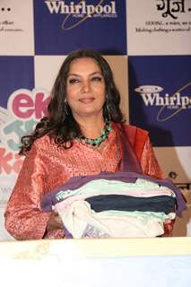 Shabana Azmi at Ek Jodi Kapada press meet at Novotel