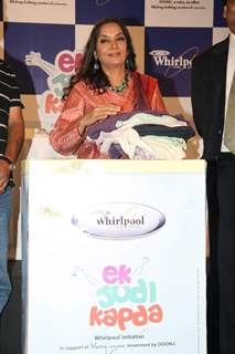 Shabana Azmi at Ek Jodi Kapada press meet at Novotel