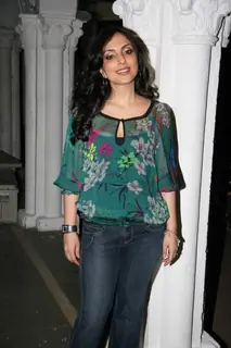 Pakhi in the sets of Sab Tv serial F.I.R at Goregaon