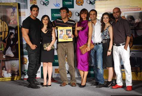 John Abraham at Jootha Hi Sahi success bash and LP record launch at Vie Lounge