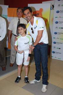 Arjun Rampal at Inter school West Zone squash championship at Worli