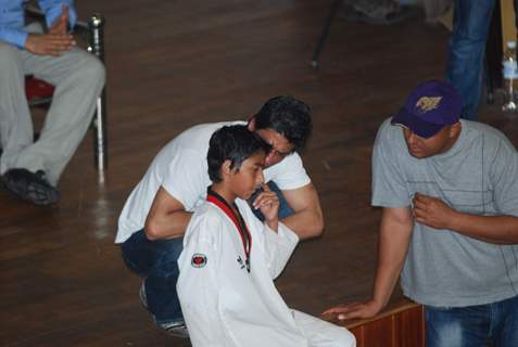 Shahrukh Khan at 6th National Taekwondo Competition 2010 Juniors & Sub Juniors