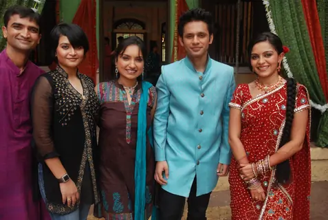 Rahul Vaidya with Ami Trivedi