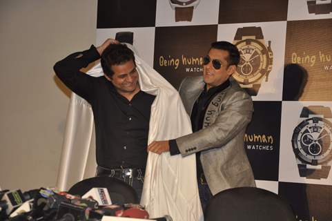 Salman Khan unveils Being Human Limited Edition Watches at Grand Hyatt