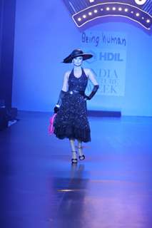 Preity Zinta in Being Human show at HDIL India Couture Week 2010