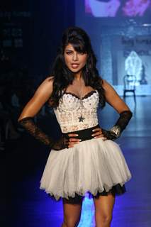 Priyanka Chopra in Being Human show at HDIL India Couture Week 2010