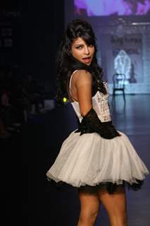 Priyanka Chopra in Being Human show at HDIL India Couture Week 2010