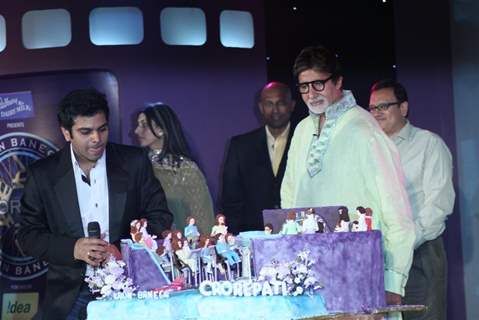 Mr.Amitabh Bachchan's birthday bash on behalf of Sony Entertainment Television