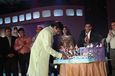 Mr.Amitabh Bachchan's birthday bash on behalf of Sony Entertainment Television