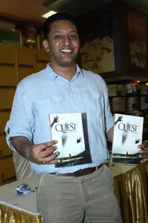 Book launch of 'The Quest for Nothing' at Landmark, Andheri, Mumbai