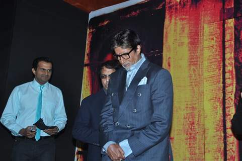 Amitabh Bachchan launches the music of I am Sindhutai Sapkal at Novotel